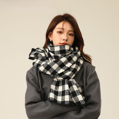 NBDNY 2024 new scarf, hot sale in winter, fashionable and versatile, thick and warm