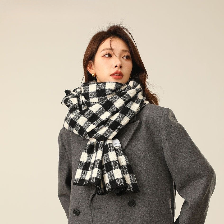 NBDNY 2024 new scarf, hot sale in winter, fashionable and versatile, thick and warm