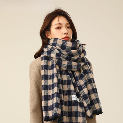 NBDNY winter wool scarf, fashionable and versatile, warm