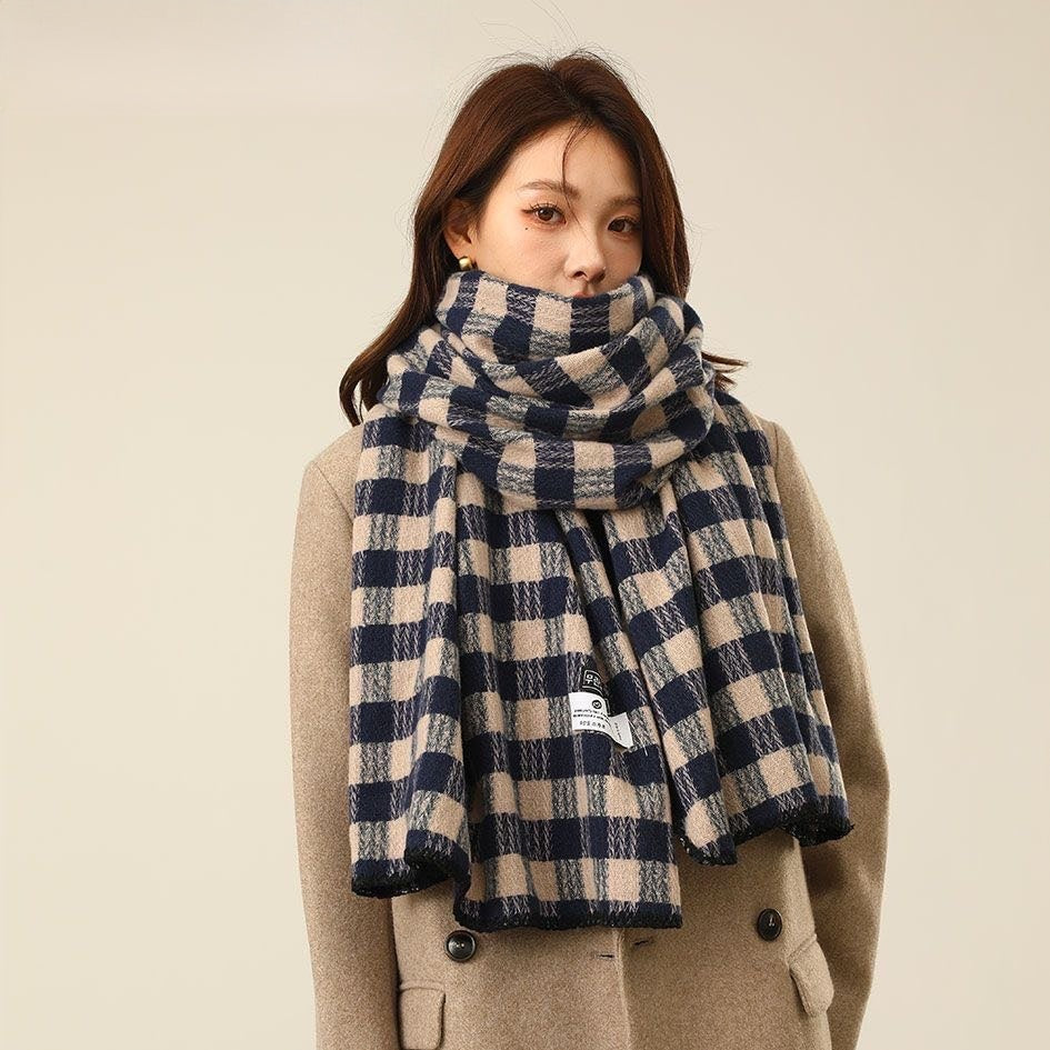 NBDNY winter wool scarf, fashionable and versatile, warm