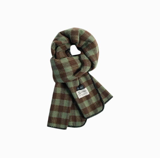 NBDNY 2024 winter new wool scarf, fashionable and versatile, thick and warm