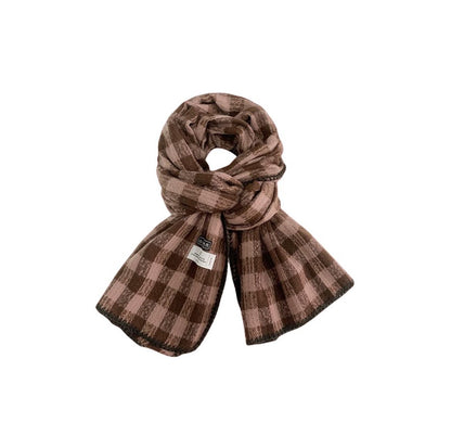 NBDNY wool scarf, fashionable and versatile, thick and warm