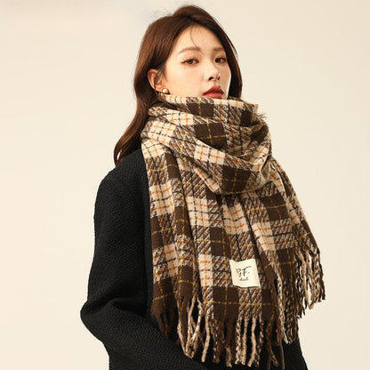 NBDNY2024 winter wool scarf, fashionable and versatile